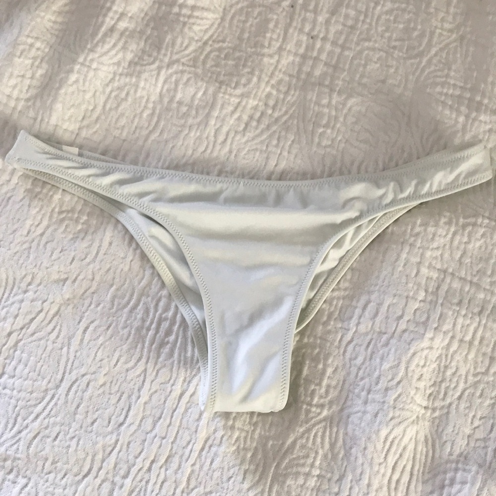 White Victoria’s Secret bikini bottom